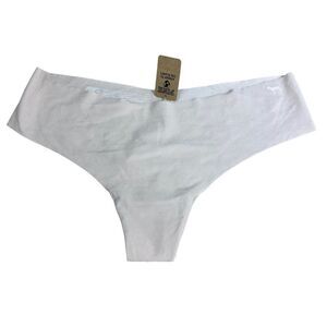 Victoria’s Secret PINK Nude Beige No Show Thong Panties NWT